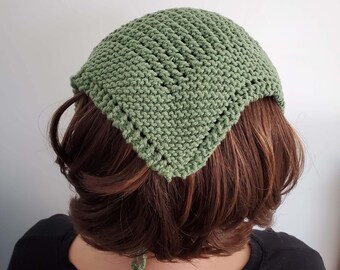 Knit Kerchief Etsy