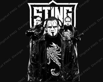 STING WWE png , Instant Download, Digital Files Png
