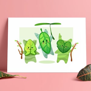 Korok Friends - Legend of Zelda BOTW Art Print (A5, A6 or A4)