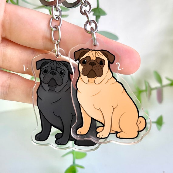 Dog photo keyring hotsell
