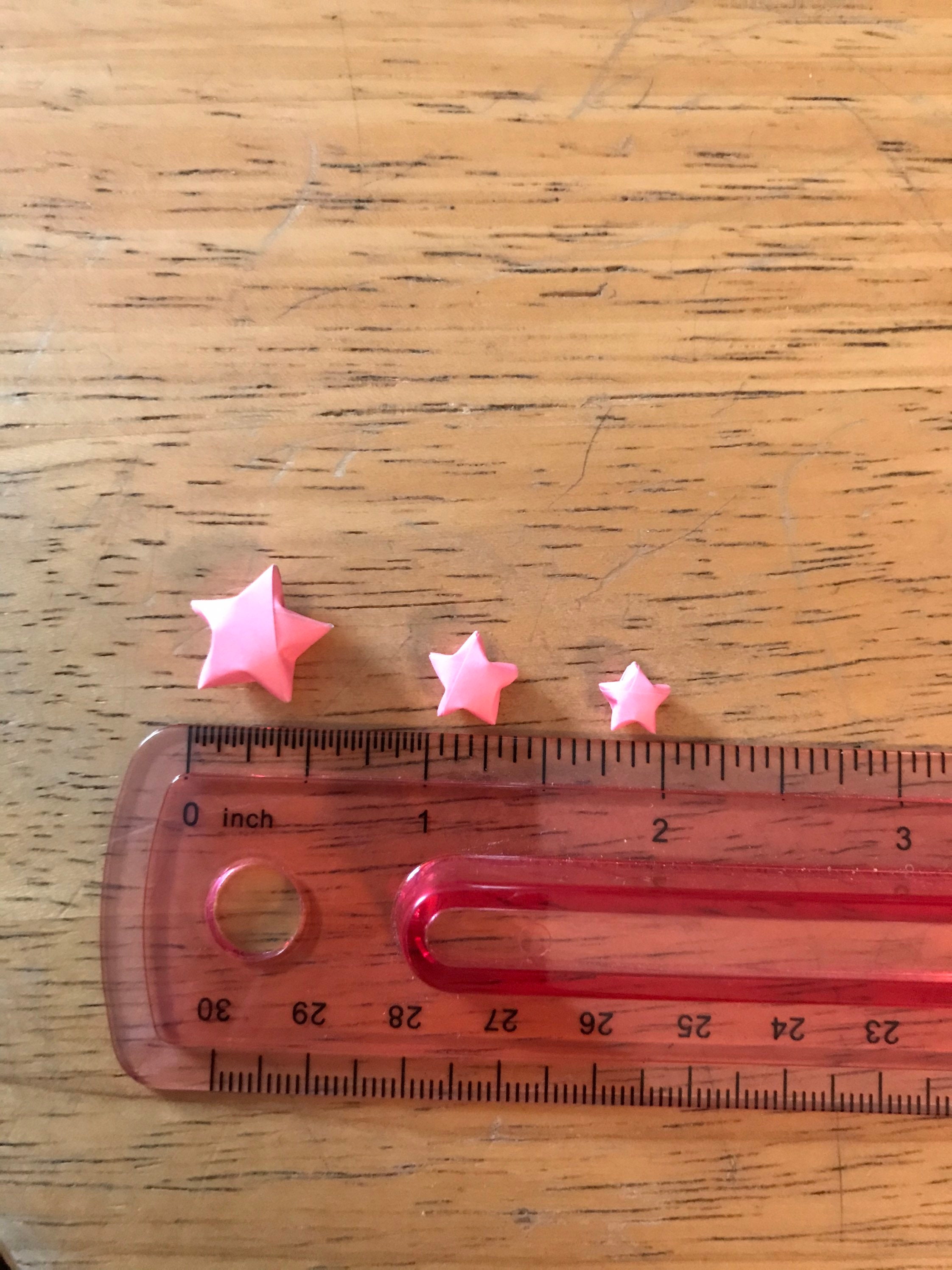 Pink Origami Stars, Bulk Stars, 100 Stars, 200 Stars, Pink Stars, Origami Stars, Lucky Stars, Paper Stars, Lucky Stars, Origami Bulk, Stars - Thumbnail 7