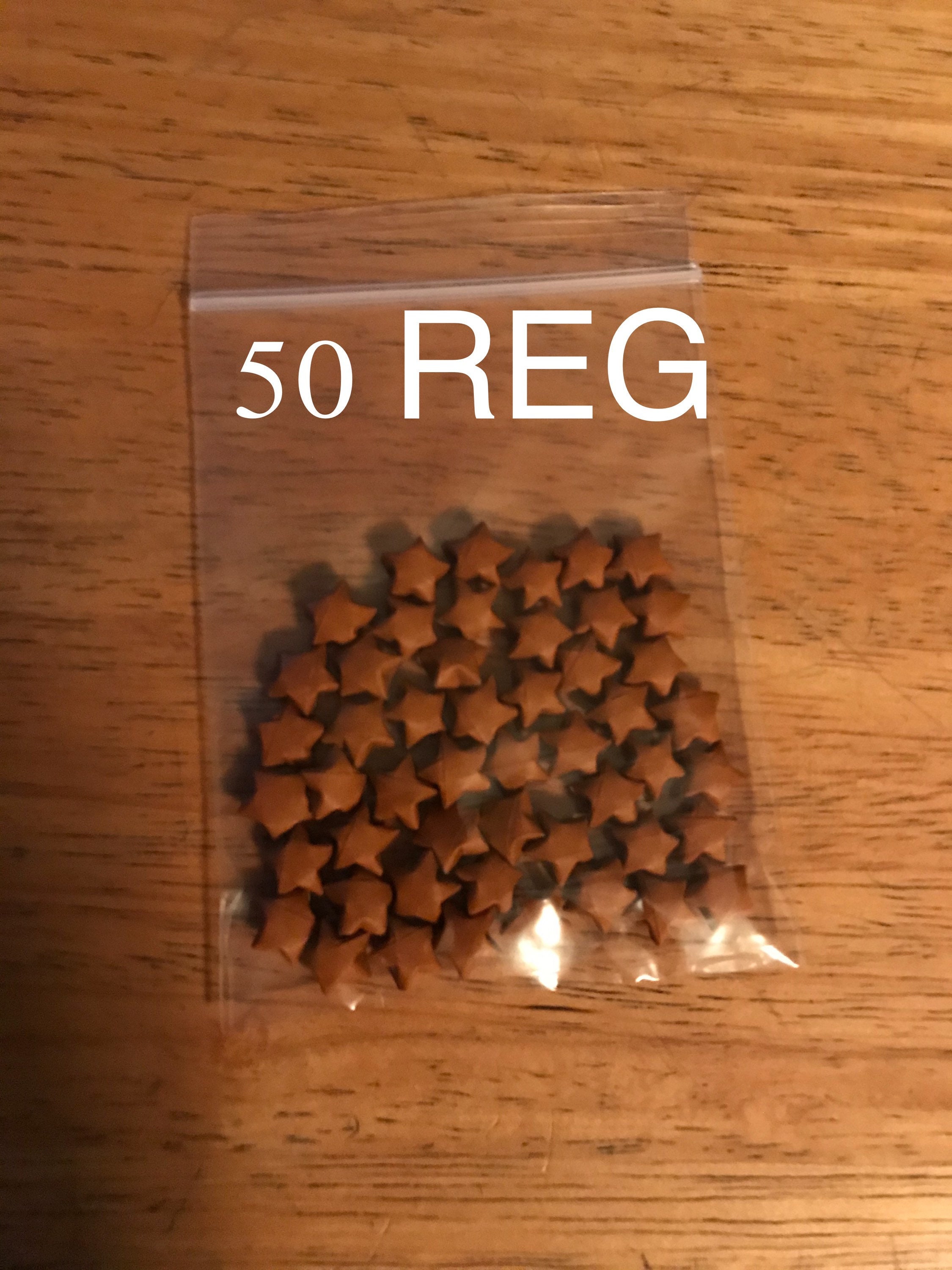 Brown Origami Stars, Bulk Stars, 100 Stars, 200 Stars, Brown Stars, Origami Stars, Lucky Stars, Paper Stars, Lucky Stars, Origami Bulk, Star - Thumbnail 4