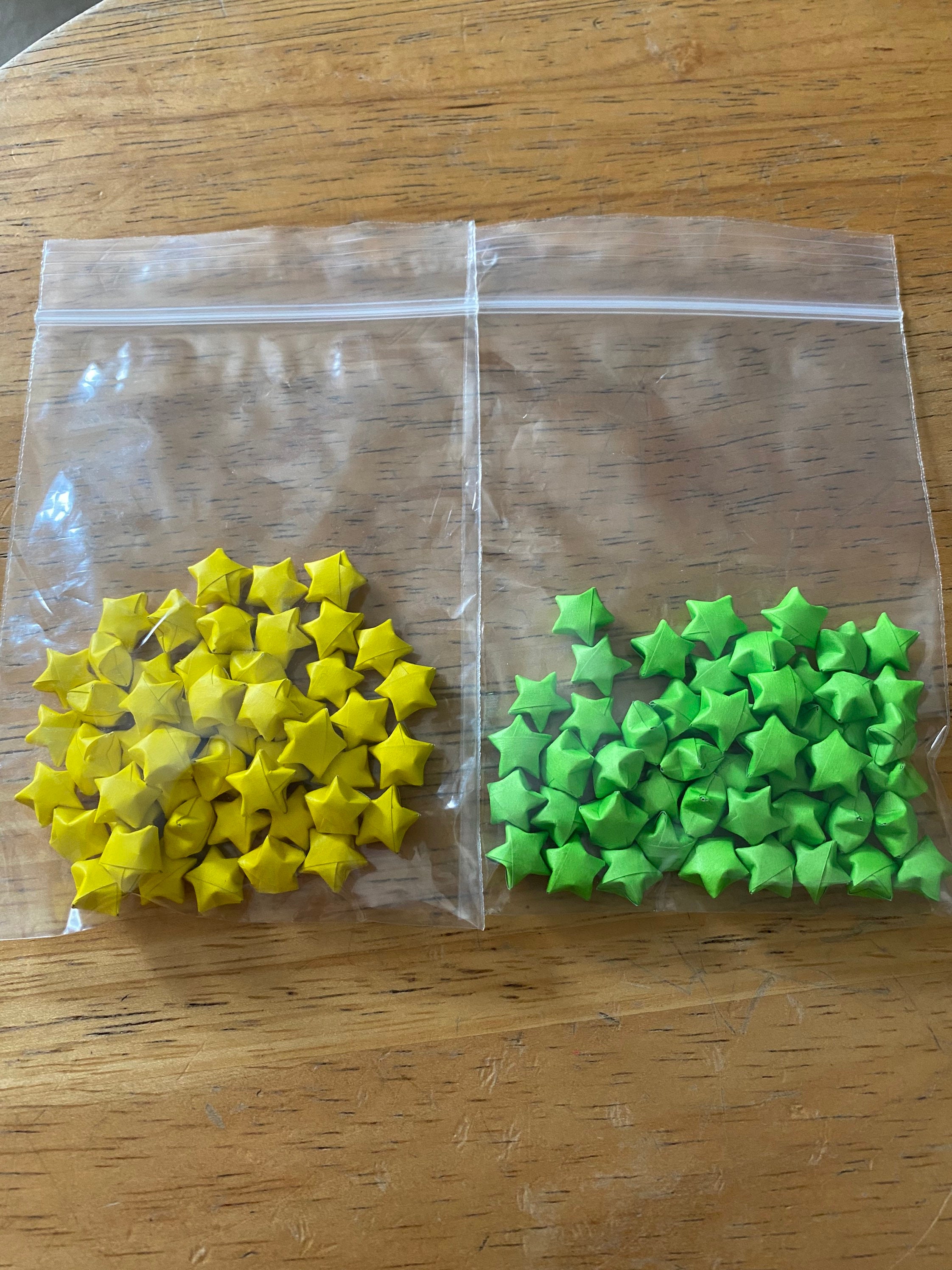 Rainbow Origami Stars, Bulk Stars, 100 Stars, 200 Stars, Rainbow Stars, Origami Stars, Lucky Stars, Paper Stars, Origami Bulk, Stars, Pride - Thumbnail 3