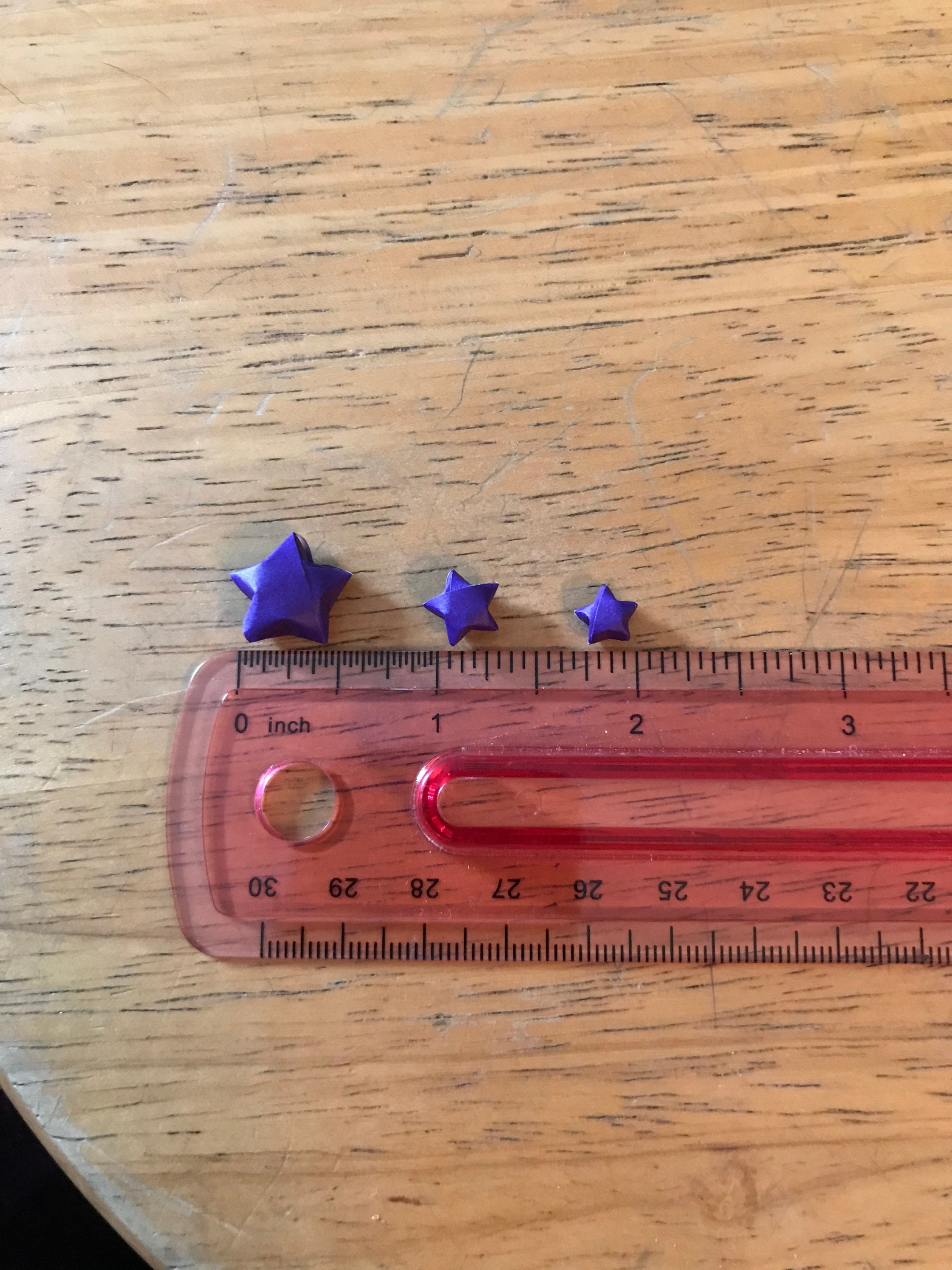 Purple Origami Stars, Bulk Stars, 100 Stars, 200 Stars, Purple Stars, Origami Stars, Lucky Stars, Paper Stars, Origami Bulk, Lucky Stars - Thumbnail 6