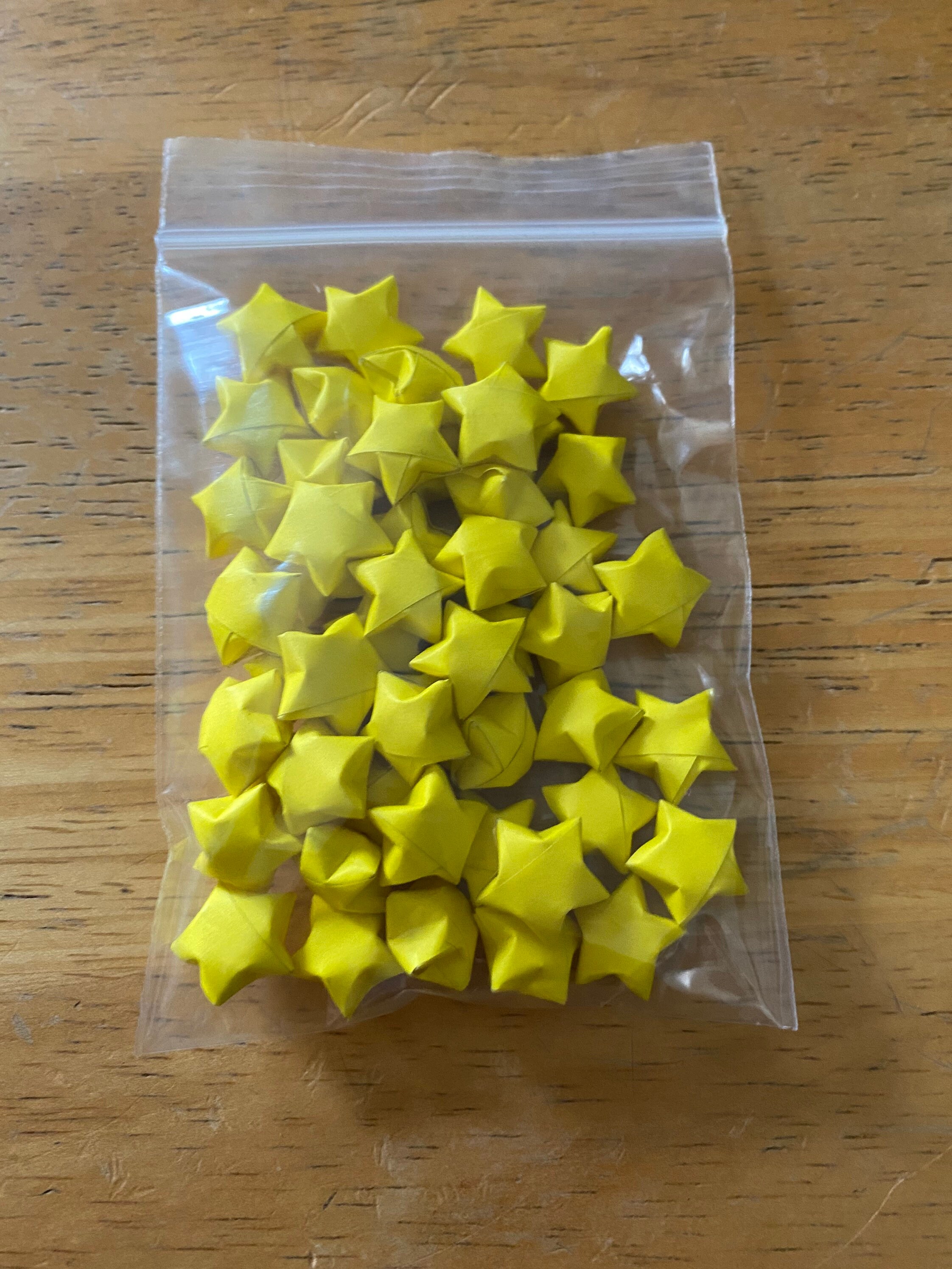 Yellow Origami Stars, Bulk Stars, 100 Stars, 200 Stars, Yellow Stars, Origami Stars, Lucky Stars, Paper Stars, Origami Bulk, Stars, Yellow