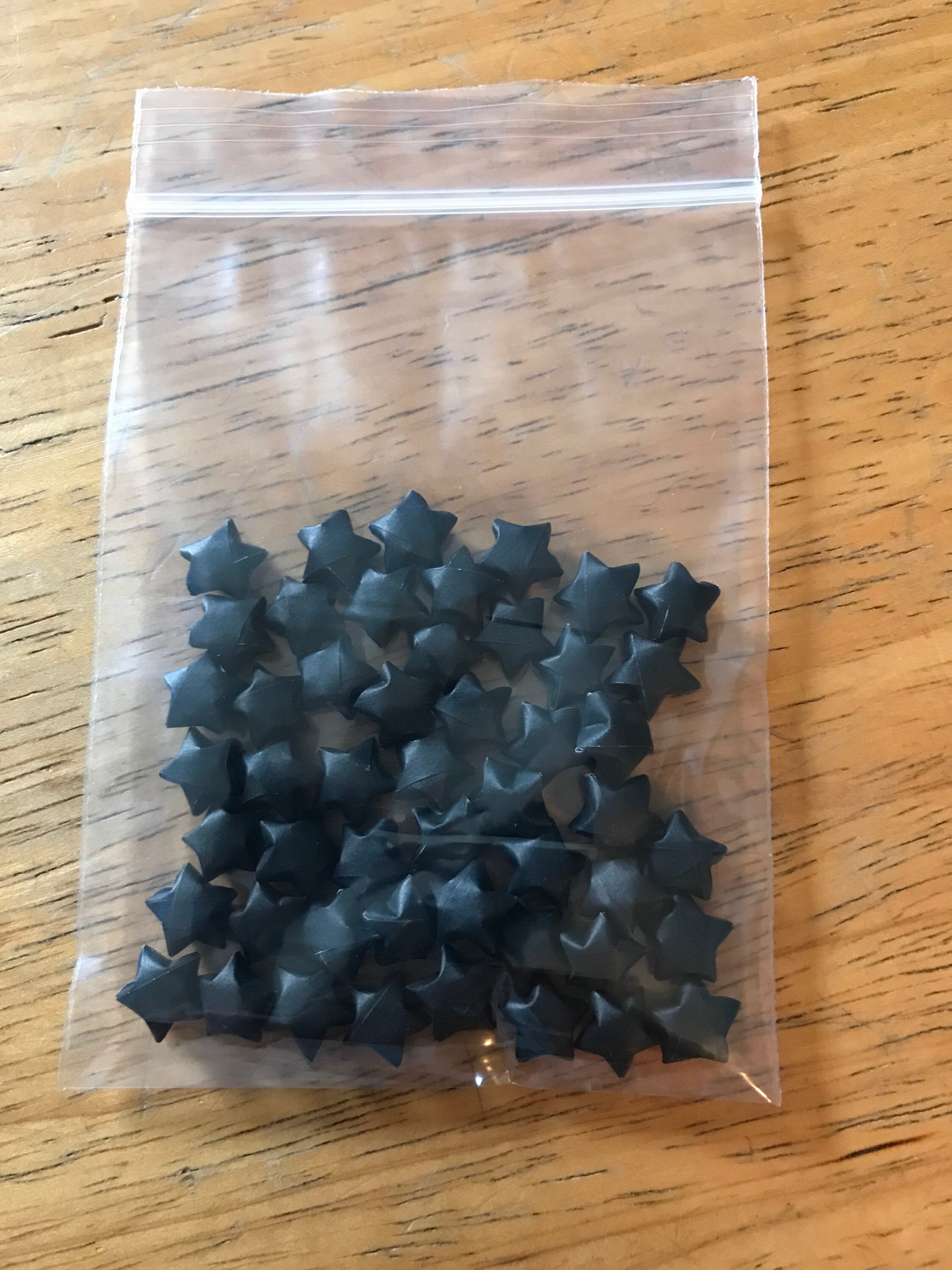 Black Origami Stars, Bulk Stars, 100 Stars, 200 Stars, Black Stars, Origami Stars, Lucky Stars, Paper Stars, Lucky Stars, Origami Bulk, Star