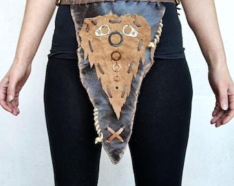 Wasteland post apocalyptic overskirt for larp