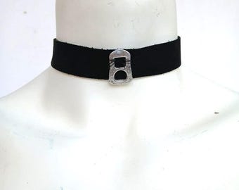 Postapocalyptic gothic punk choker necklace