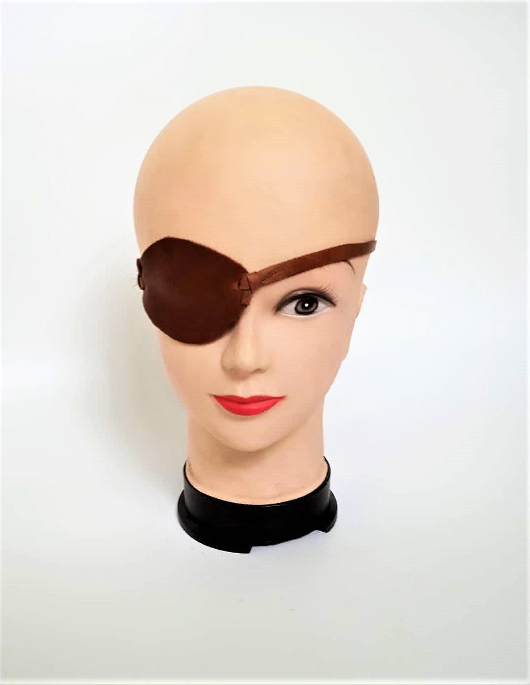 Dragon Scale Leather Eye Patch off White/slightly off White With Adjustable  Buckle Will Work for Permanent Use Not Touching the Eye 
