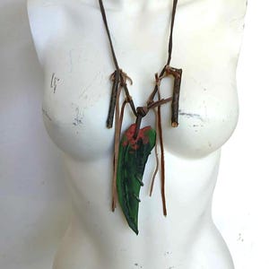 Goblin ear trophy larp accessory in tribal style