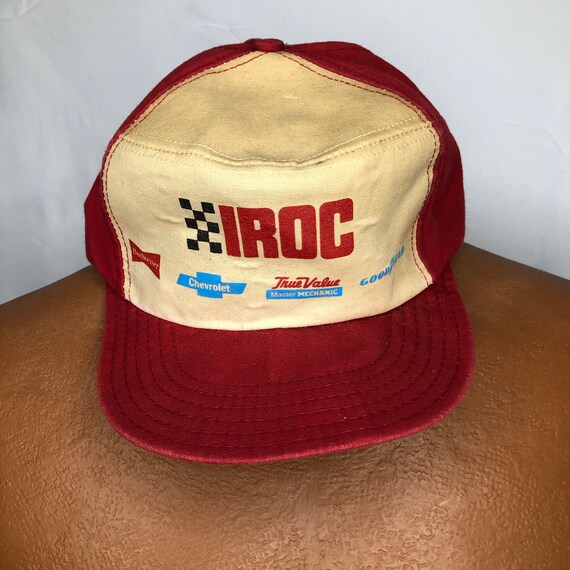 Official IROC Mid/Late-80s Red Snapback Hat