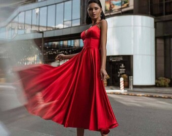 strapless open back dress Simple Strapless Red Short Prom Dress, Short Red Homecoming Dress with –  abcprom