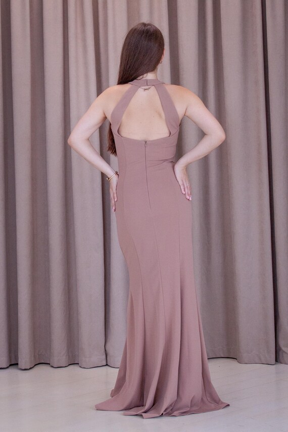 Buy Light Blush Pink Bodycon Maxi Dress for a Stylish Cocktail Look Online  in India - Etsy