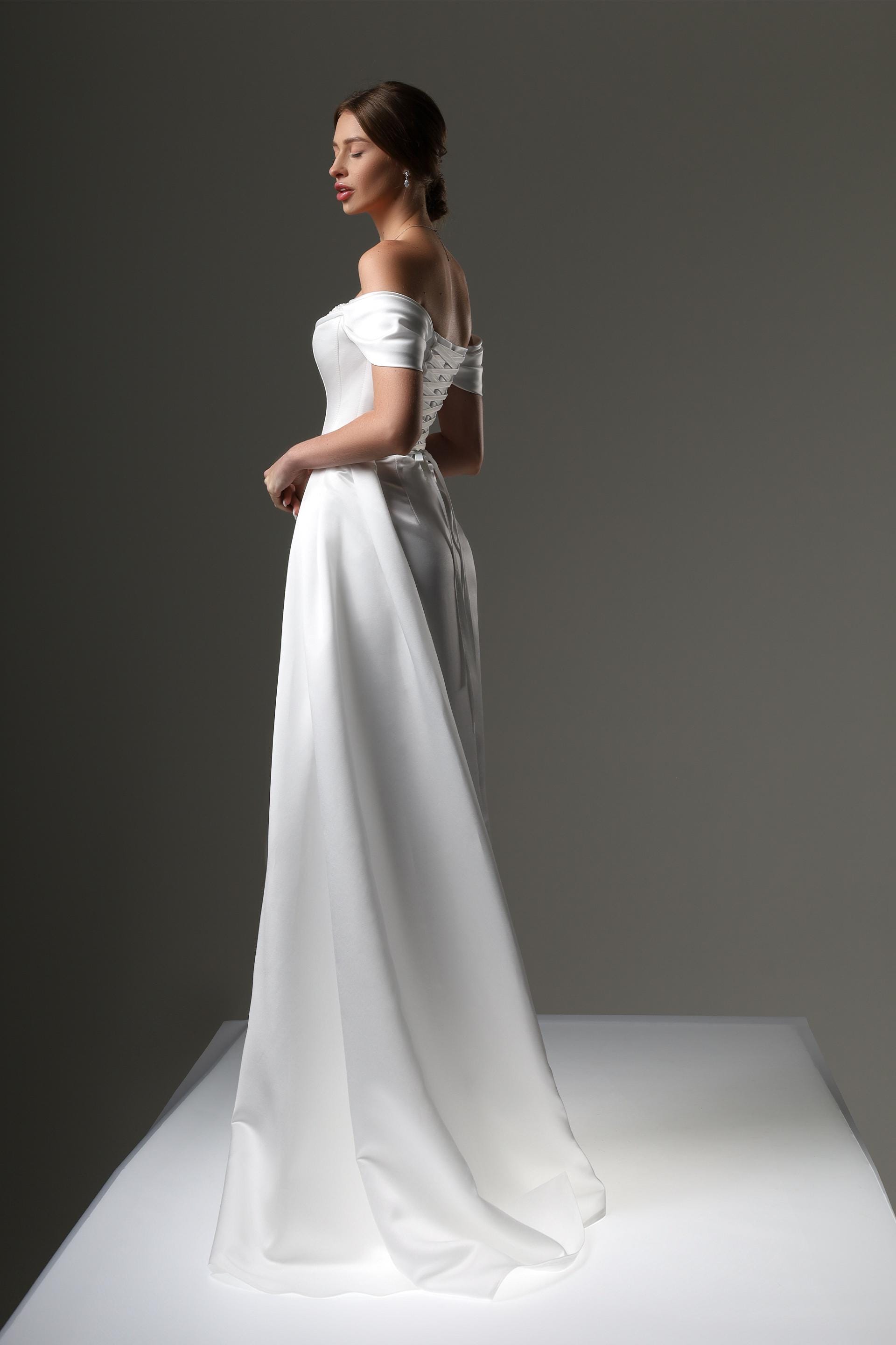 elegant wedding dresses indian Sleeveless Ruched Front Slit Bodycon Casual Wedding Dress