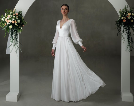 white christmas dresses The Nadia Long Sleeve Cut Out Midi Dress White - Pencil Skirt main image 1