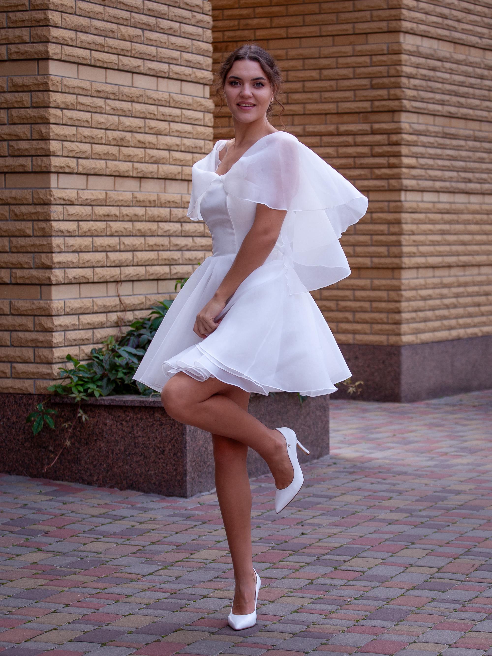 Off the Shoulder Cocktail Dress  White Mini Dress With Chic Sheer Sleeves,  Perfect for Summer Parties & Graduations - Etsy Israel