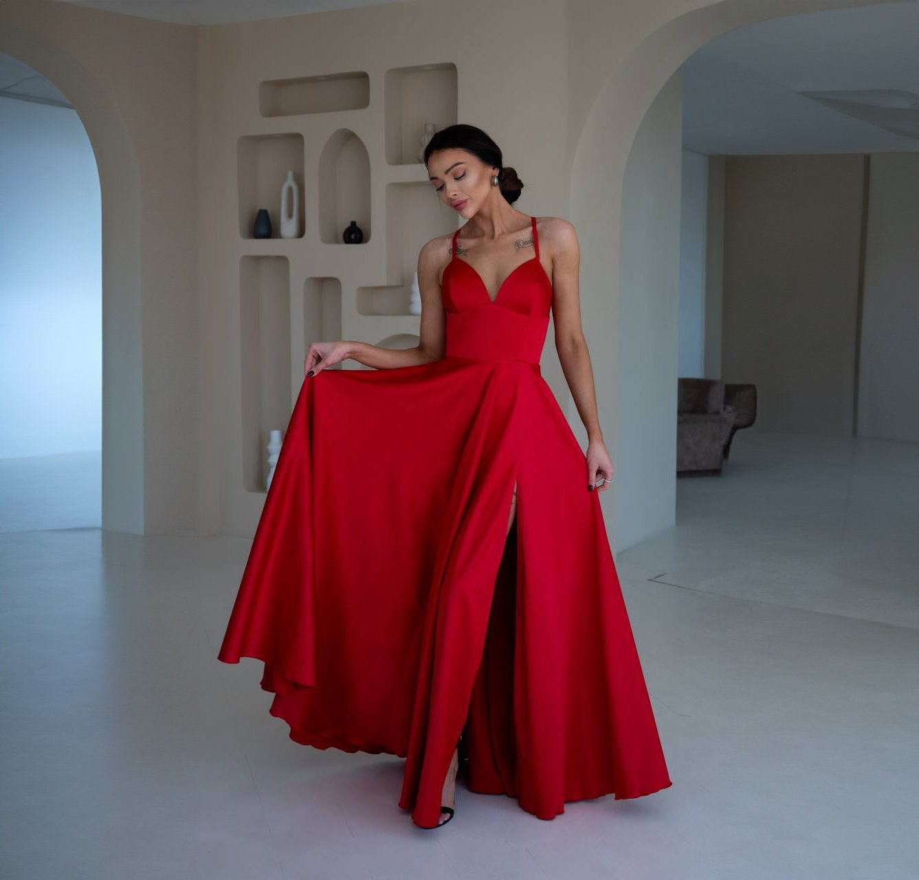 Pretty woman red dress Italia