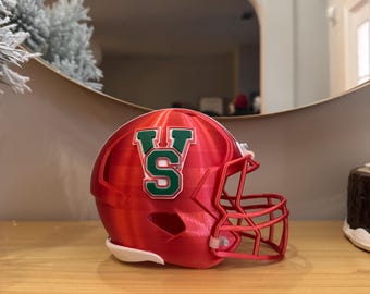 Mississippi Valley State University 3D-Printed Mini Football Helmet | HBCU Gift | Delta Devils Collectible | Alumni Decor | MVSU Pride |