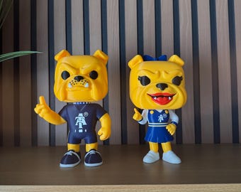 8 inch North Carolina A&T University Aggie desktop statue