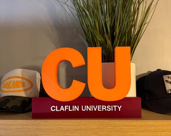 7”x11” Claflin University Desk Sign Replica