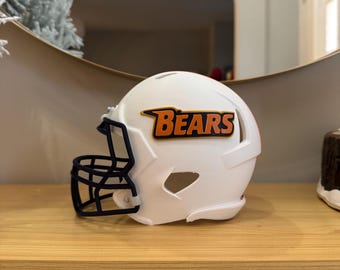 Morgan State University Mini Football Helmet | HBCU Bears Helmet | MSU Fan Gift | Morgan State Desk Decor | College Football | Baltimore
