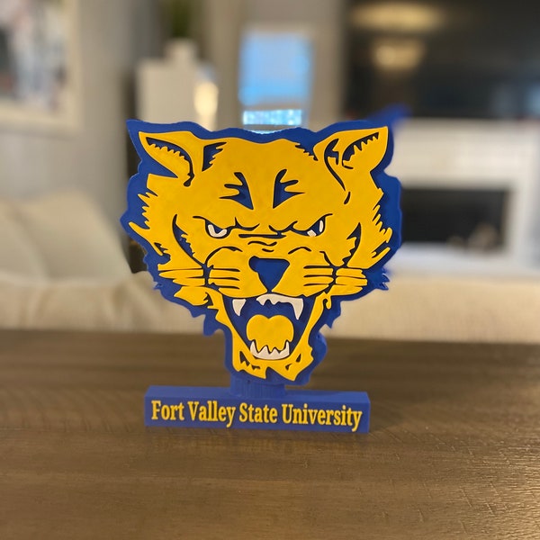 Fort Valley State University 3D Desk Sign