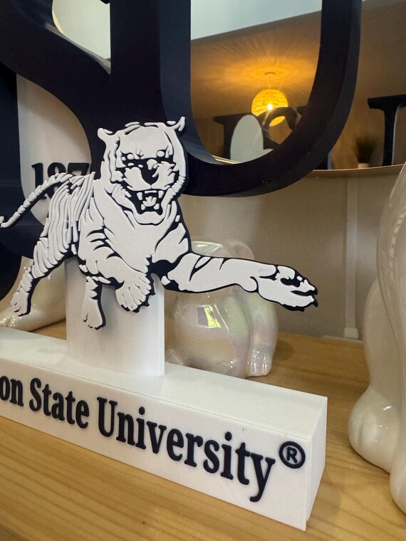 Jackson State University Decals 6-Pack - Vinyl Stickers For Car, Laptop, Phone, Hard Surfaces | Various Logos - View #7