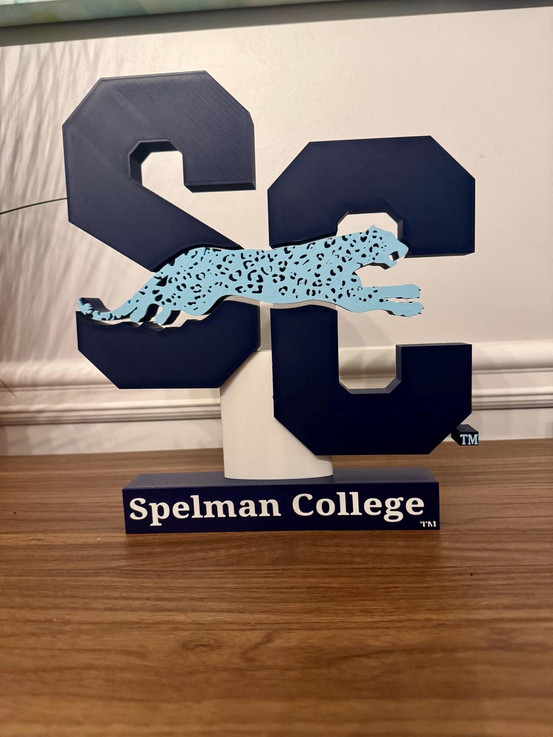 Spelman Hand Sign 11” 3D Spelman College Desk Sign - Etsy