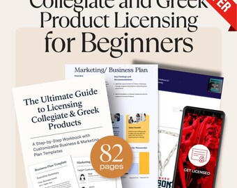 How to (Step by Step) Licensing Guide for College /Greek Product