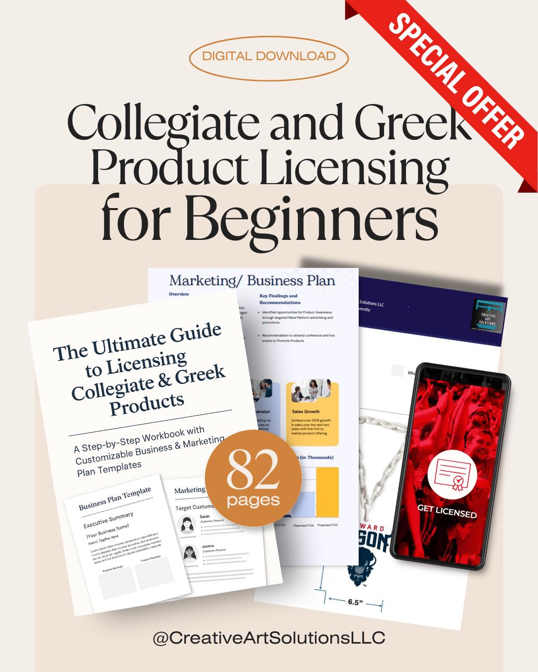 How to (step by Step) Licensing Guide for College /greek Product - Etsy