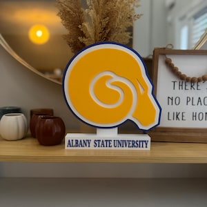 Albany State University 3D Desk Sign