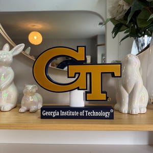 Georgia Tech (Georgia Institute of Technology)3D Desk Sign