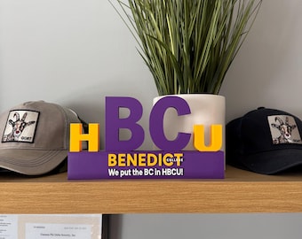 5.x10.5” Benedict College Desk Sign Replica