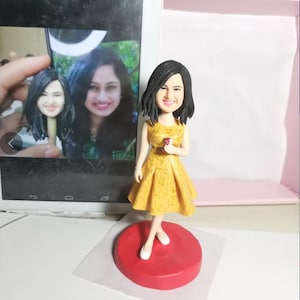 Bobblehead Custom, Thanksgiving Gift For Friends, Gift for Lover Wife Husband, Xmas Gift ,Personalized Gift Replica Doll from Photo