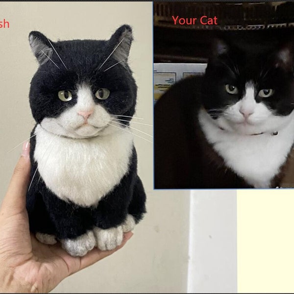 Cat Stuffed Animal Etsy