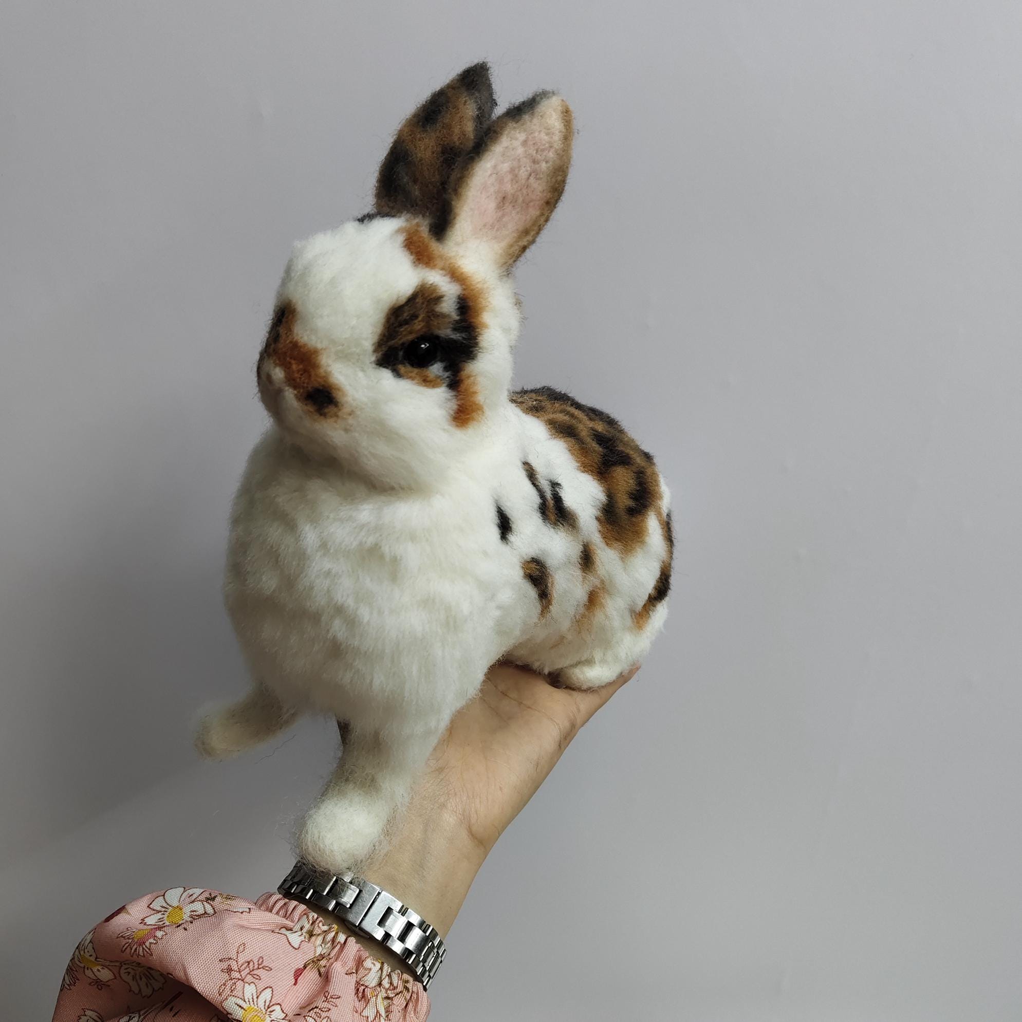 Bunny Loss Memorial, Stuffed Animal of Deceased Rabbit, Realistic ...