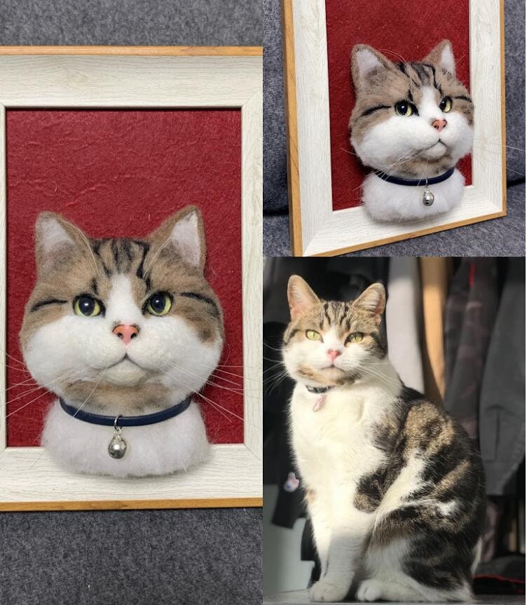 Custom Stuffed Animal of Your Dog Cat Handmade Pet Plush Etsy