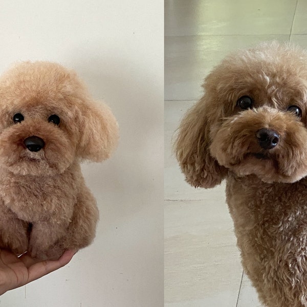 Stuffed Animal of Deceased Pet, Dog Loss Memorial, Realistic Cat,Pet Mom Gift, Handmade Pet Plush Christmas Gift cuddle clones