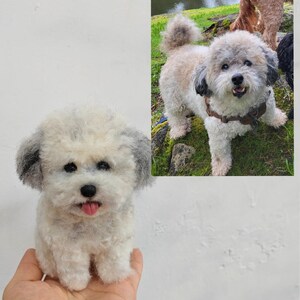 Custom Dog Plush: Realistic Pet Memorial Gift, Handmade from Photo