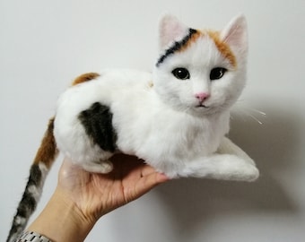 Custom Pet Plush Clone from Photo, Handmade Animal Replica, Pet Loss Memorial