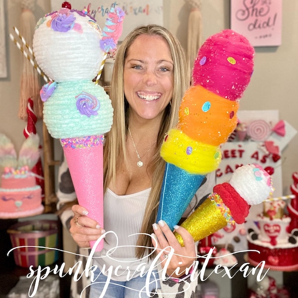 Candy and Ice Cream Props - Etsy