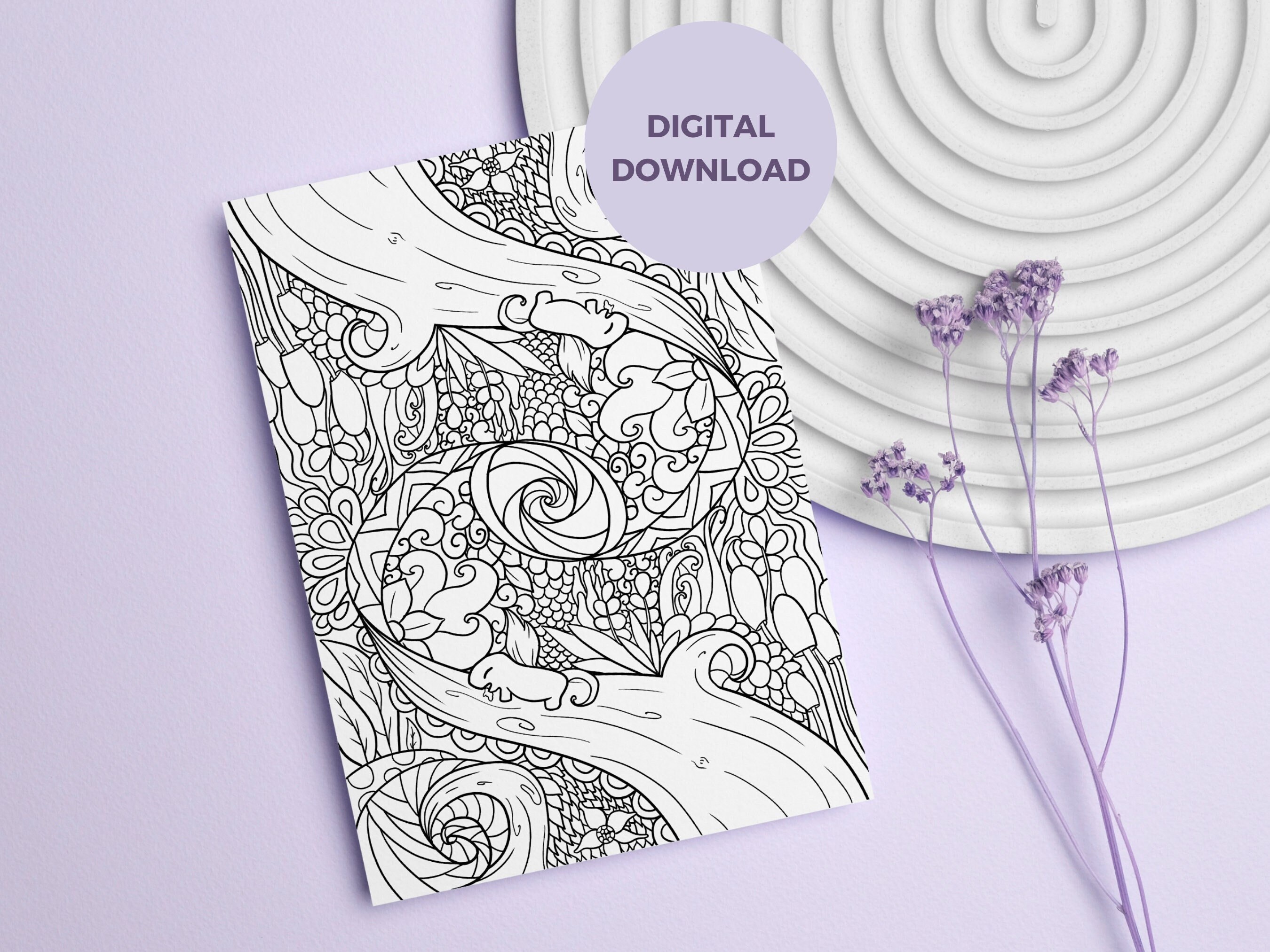 Coloring Page for Couples PNG Coloring Page for Two - Etsy