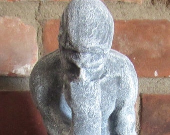 The Thinker Bookend – Restored Philosopher Statue