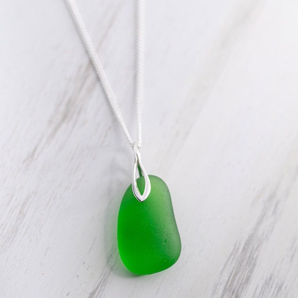 Lime Green Sea Glass Etsy