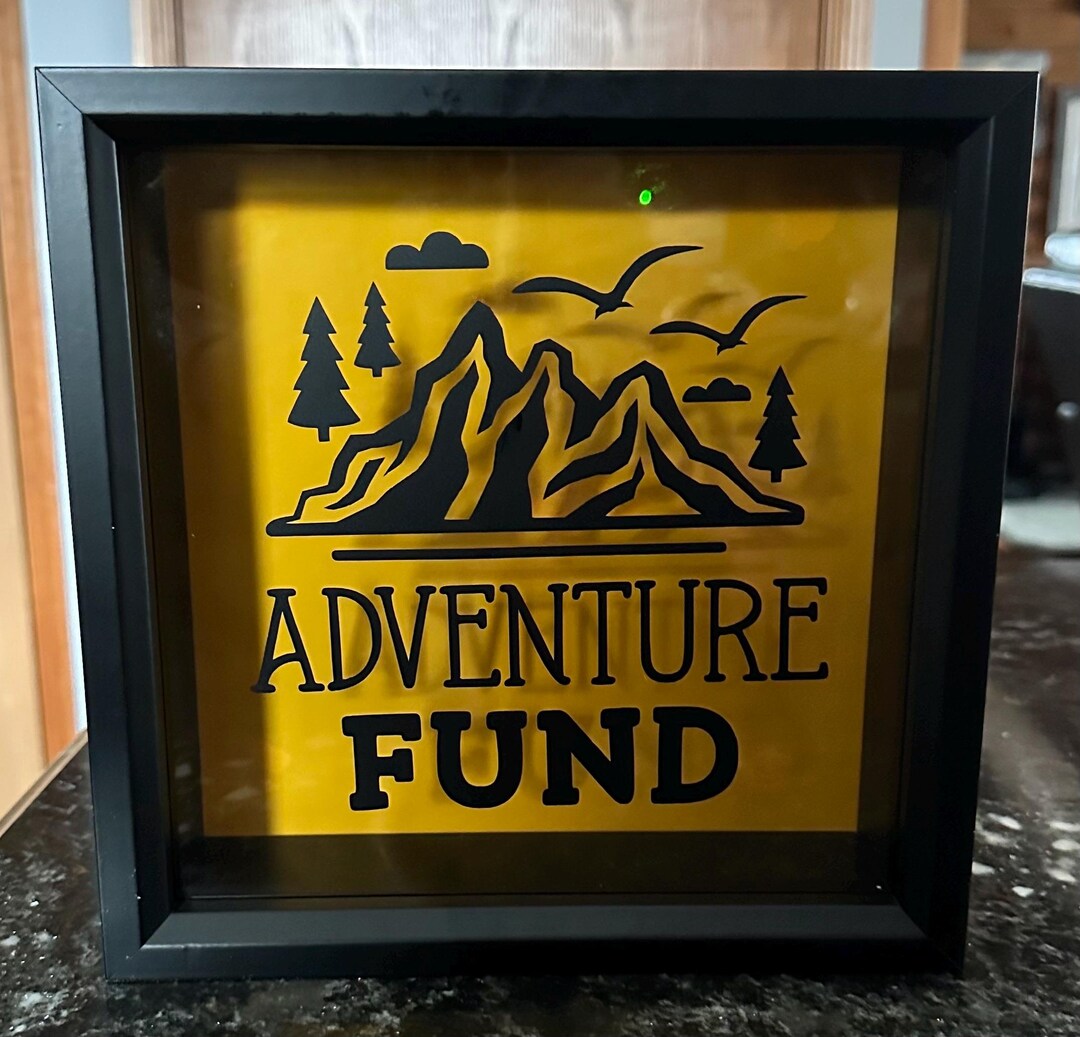 Adventure Fund Shadow Box - Etsy