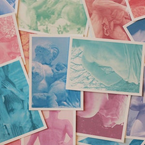 5 cartes postales au choix avec des Viennois nus // sensuels et de bon goût