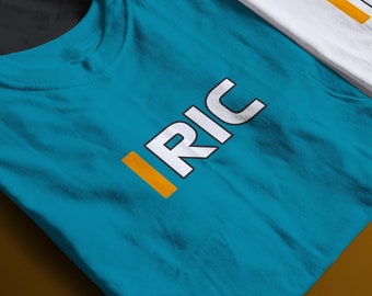 Ric Racing Initials Tee, Honey Badger