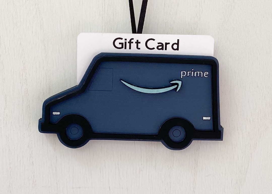 Amazon Truck Ornament Amazon Truck Gift Card Holder Etsy