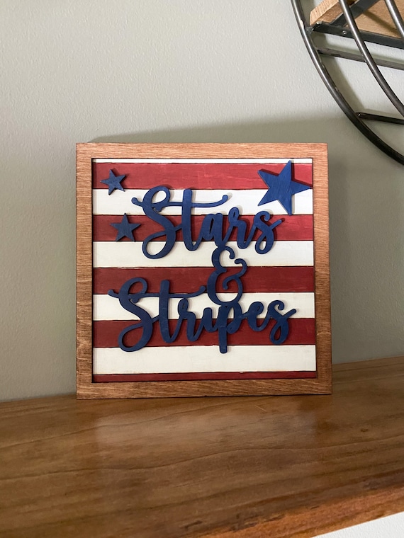 Memorial Day / 4th of July, Americana, farmhouse , USA decor