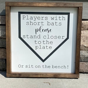 Players with short bats, boys bathroom, farmhouse bathroom decor